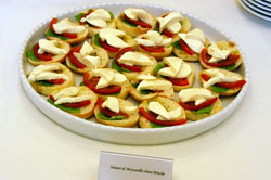 3層のチョコレートムース