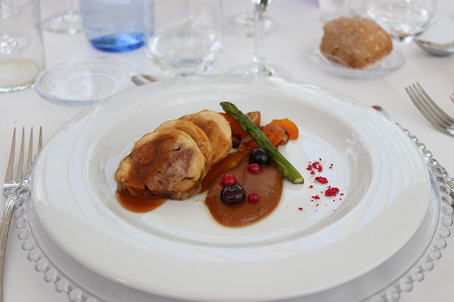 ガラディナー料理