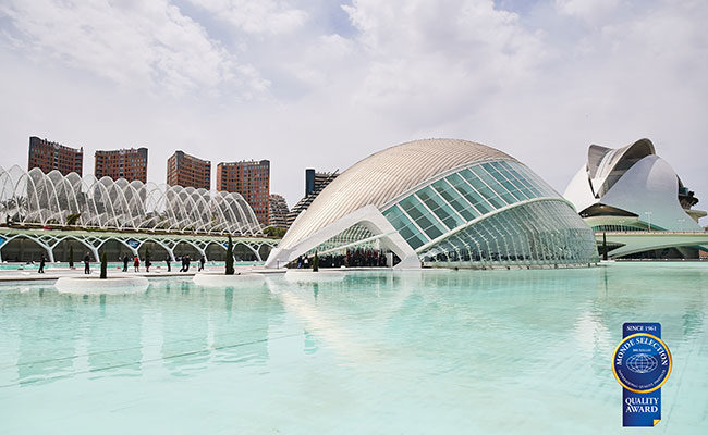 授賞式会場The City of Arts and Sciences