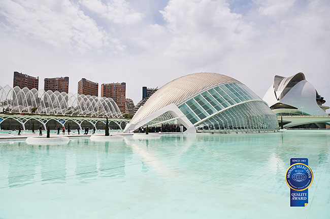 授賞式会場The City of Arts and Sciences